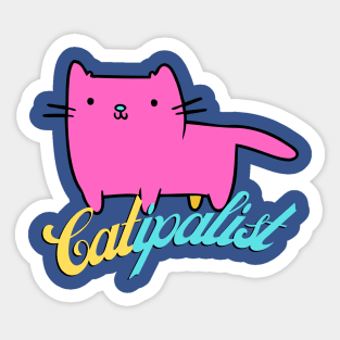 Catipalist Sticker